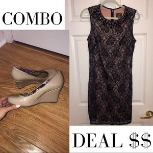 Adrianna Papell dress & Madden Girl shoes!